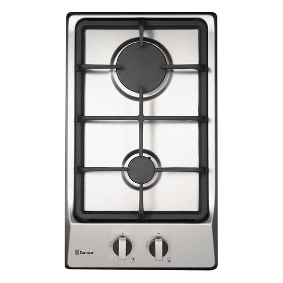 300mm Domino Hob, Gas, Stainless Steel