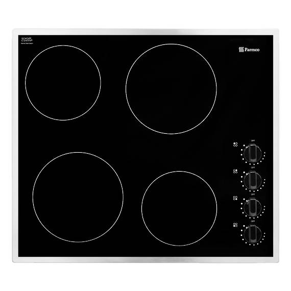 600mm Hob, Ceramic, Stainless Steel Frame (DISCONTINUED)