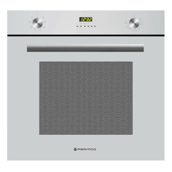 600mm 70Litre Oven, 8 Function, White (DISCONTINUED)