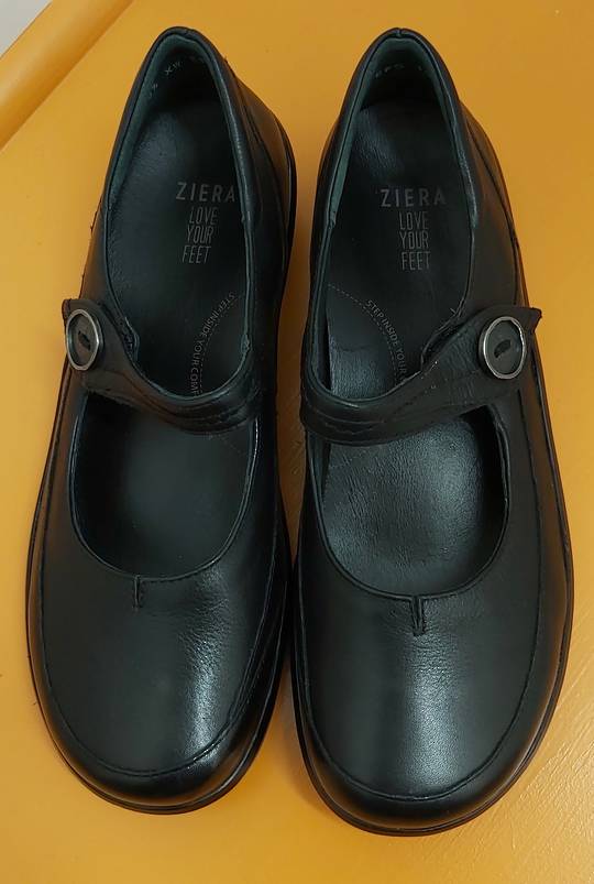 Ziera Black Gloria Mary Jane Shoe