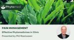 Webinar - Pain Management - Effective Phytomedicines in Clinic