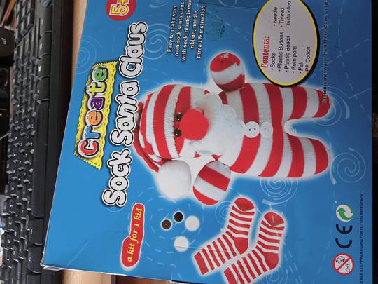 Create Series - Sock Santa Claus