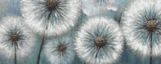 Dandelions Eight [8] Baseplates Pixelhobby Mini mosaic Art kit