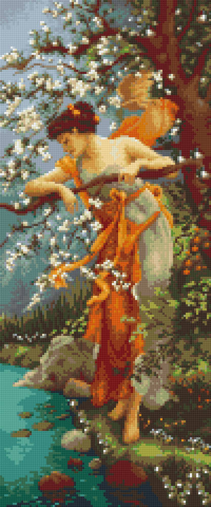 Goddess Of Innocence Twelve [12] Baseplate PixelHobby Mini-mosaic Art Kit