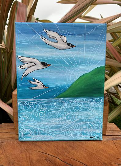 Tern painting