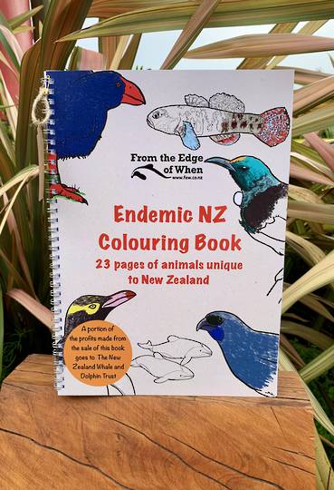 Endemic NZ Species Colouring Book