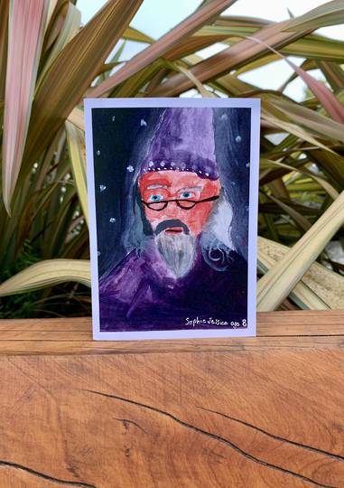 Dumbledore Greetings Card