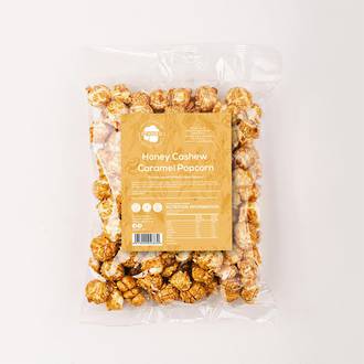 Honey Caramel with Cashew Nuts Popcorn