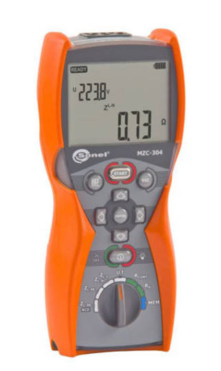 Sonel MZC-304 Loop Impedance Meter - CATIV