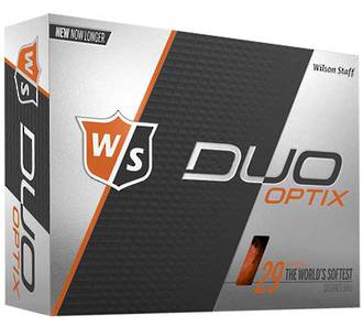 Wilson Staff Duo Soft Optix Orange
