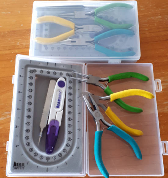BeadSmith Travel Tool Set (in hard plastic case)