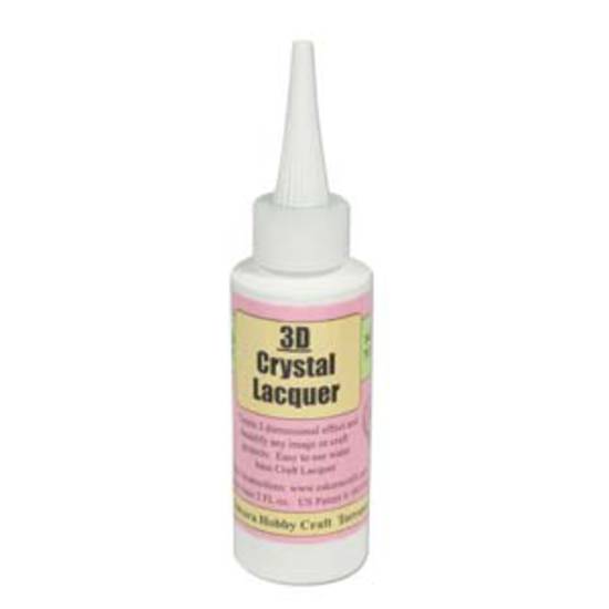 NEW! 3D Crystal Lacquer - standard bottle (2oz/59ml)