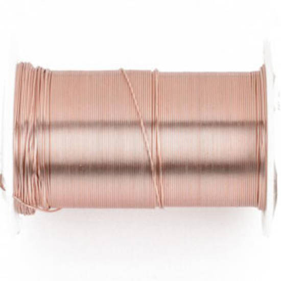 Beadsmith  Craft Wire, Rose Gold Colour: 26 gauge