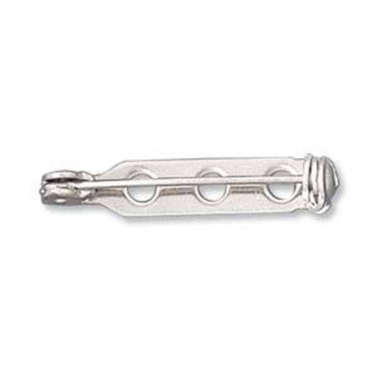 Medium Bar/Brooch Pin (2.5cm) - antique silver