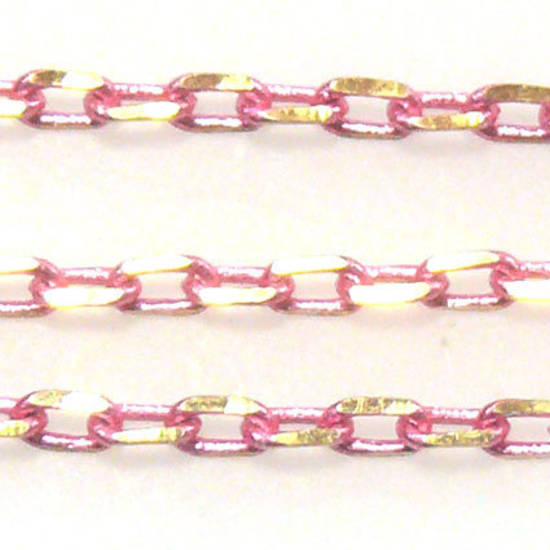 Coloured Chain: Pink (3mm)