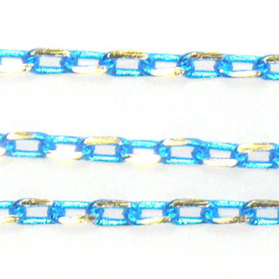 Coloured Chain: Aqua (3mm)
