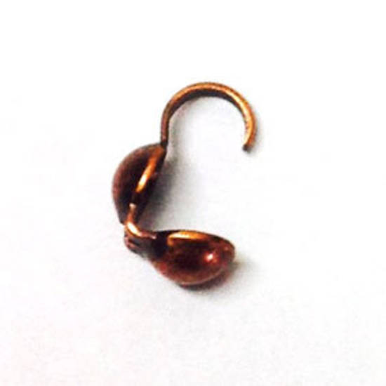 Clam Shell Bead Tip: Ant Copper