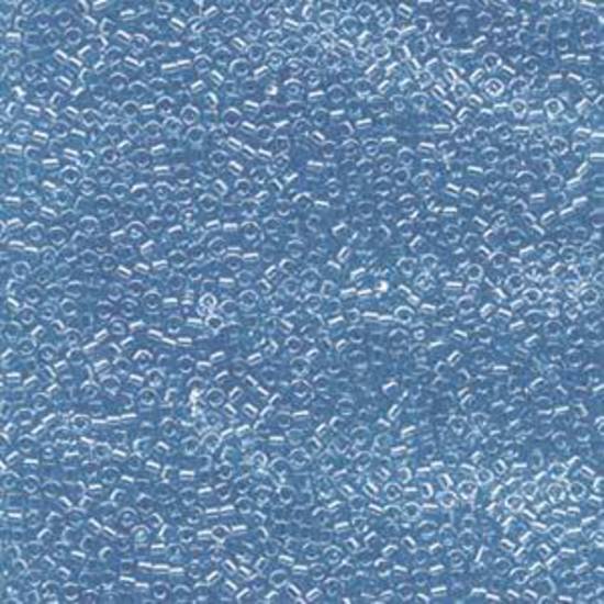 11/0 Miyuki Delica, colour 1109 - Ocean Blue transparent