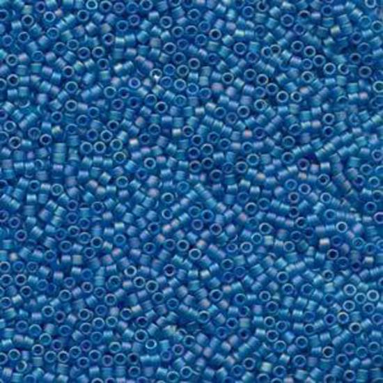 11/0 Miyuki Delica, colour 862 - Matte Light Blue AB (7.2 grams)