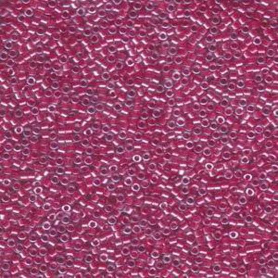 11/0 Miyuki Delica, colour 914 -  Sparkling Dark Pink (5.4 grams)
