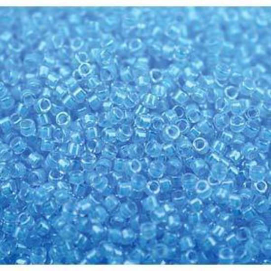 11/0 Miyuki Delica, colour 2039 - Luminous Ocean Blue (5.4 grams)