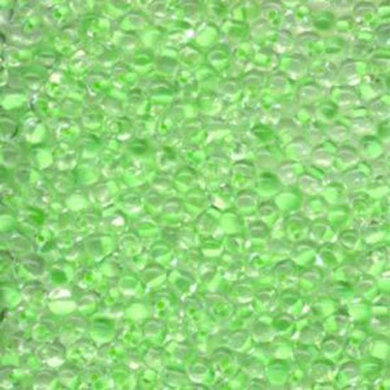 3.4mm Miyuki Drop - Mint Green lined Crystal
