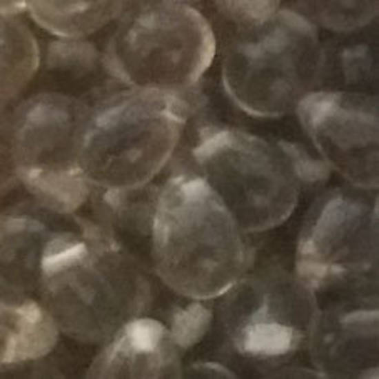 Tear Drop, 4mm x 6mm: Black Diamond