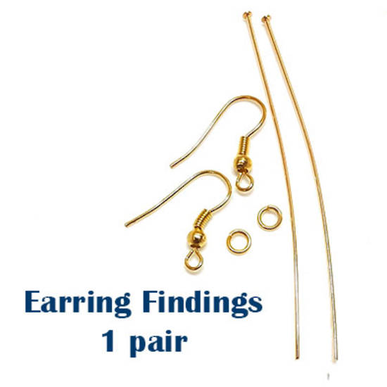 Earring Pack - findings for 1 pair