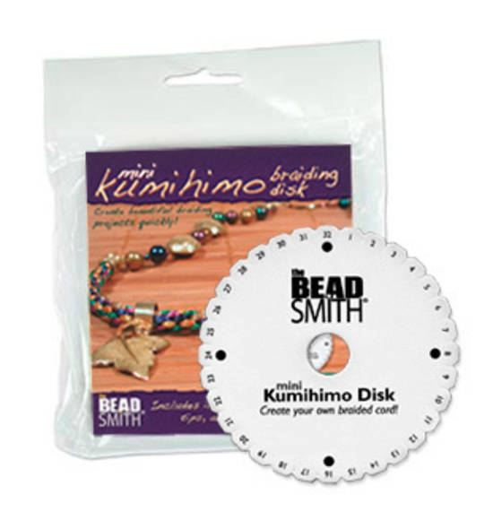 Kumihino Disc, mini disc (4.25 inches), with instructions.