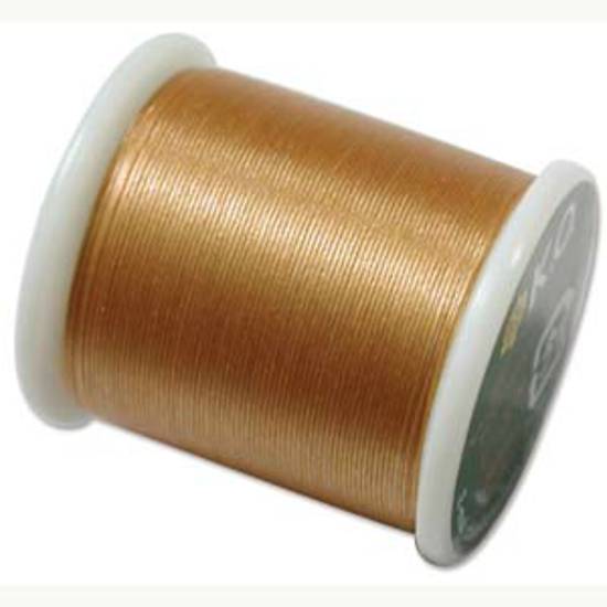 KO Beading Thread (50m spool): Gold