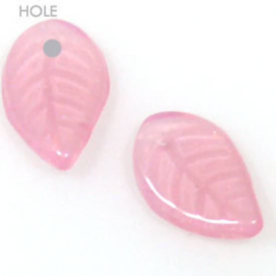 Glass Flat Leaf, pink opaque