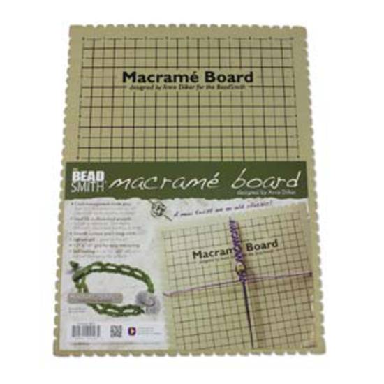 Large BeadSmith Macrame Board - 29 x 39cm x 1.25 (self healing)