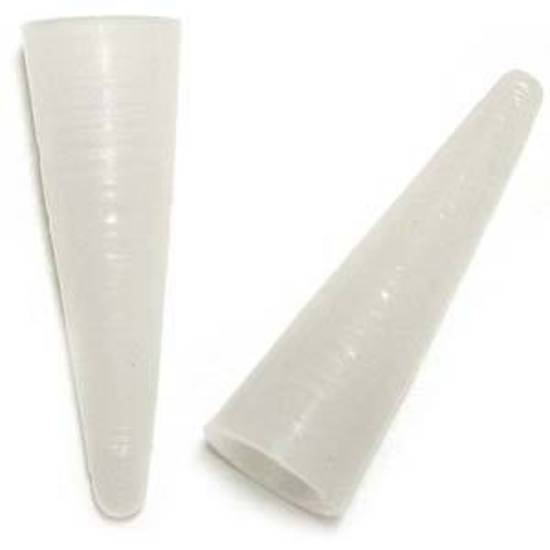 Replacement Nylon Jaw Tips: Round Nose