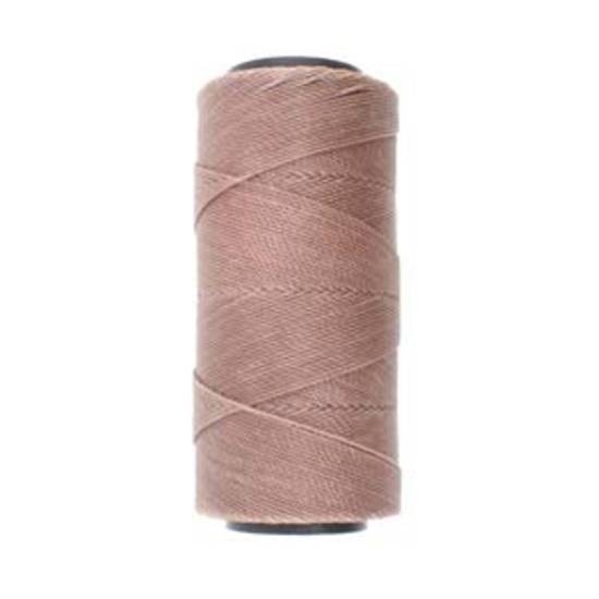 NEW! 0.8mm Knot-It Brazilian Waxed Polyester Cord: Light Wine