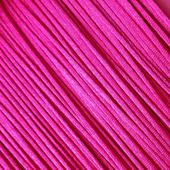 Satin Rats Tail Cord (2mm) - Bright Pink