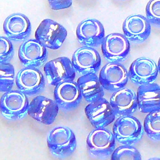 Matsuno size 11 round: 261 - Sapphire Shimmer, transparent
