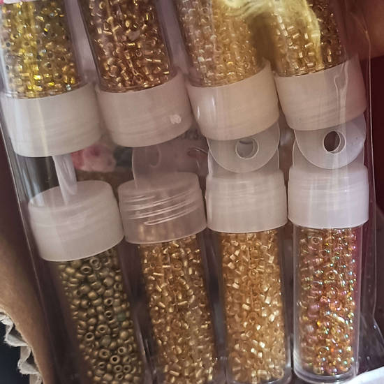 Seed Set 9: 8 x 7 gram tubes - Golds