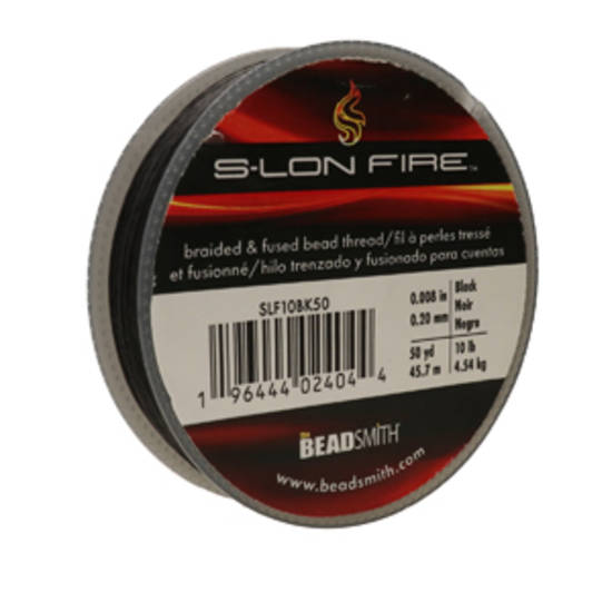 S-LON FIRE, 50 yard spool: 10lb - Black