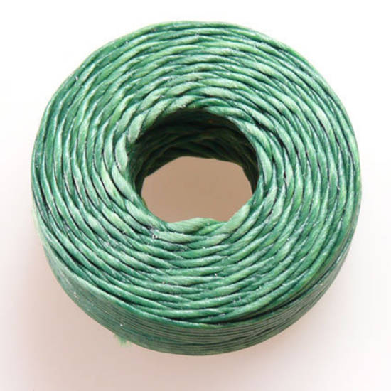 1mm Cotton 'Sinew' Cord - Green