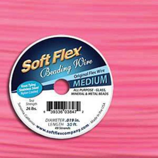 Medium (.019) Softflex: Pink - 1 metre
