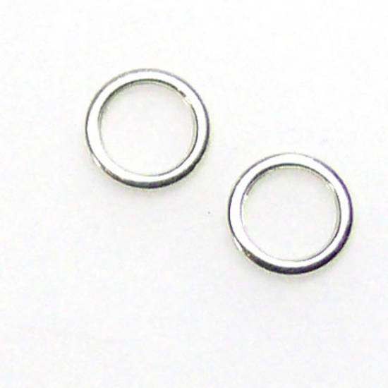 Perfect Ring, sterling silver - clasp end