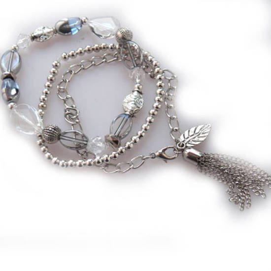 KITSET: Stacked Bracelets: Silvered Eclectica