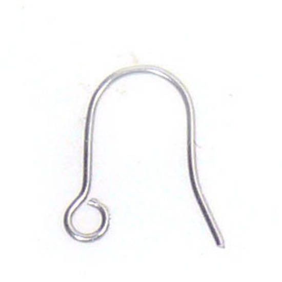 Antique Silver baby ear hook (12mm)