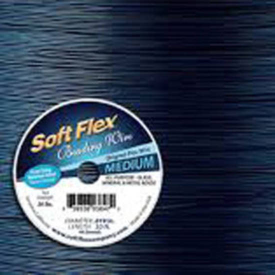 Medium (.019) Softflex: Dark Blue - 1 metre
