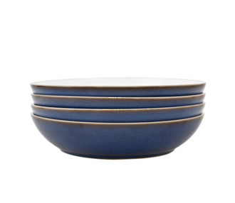 Imperial Blue Pasta Bowl Set 4