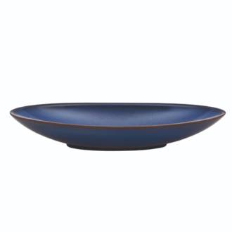 Imperial Blue Oval Serving Dish Lge 32cm