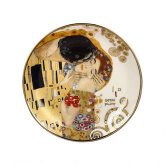 The Kiss Mini Plate, Klimt 10cm
