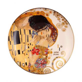 The Kiss Ltd Edition Plate, Klimt 21cm