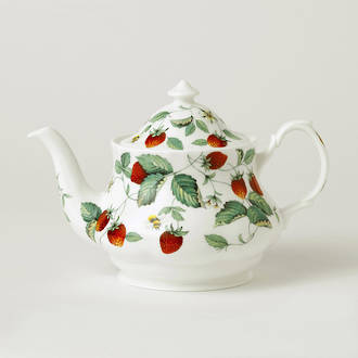 Alpine Strawberry Teapot
