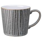 Denby Wax Stripe Grey Mug